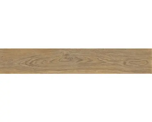 Feinsteinzeug Bodenfliese Oliver 20,0x119,5 cm braun matt rektifiziert