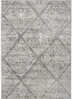 Teppich Floral grau 160X230 cm