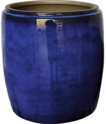 Pflanztopf Lafiora Jia Keramik Ø 44 cm H 45 cm royal blau