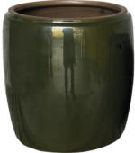 Hornbach Pflanztopf Lafiora Jia Keramik Ø 44 cm H 45 cm grün