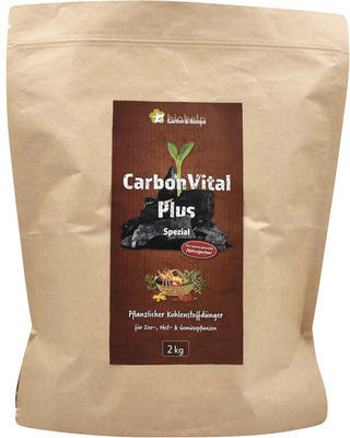Spezialdünger Biohelp CarbonVital Plus für Obst, Gemüse & Zierpflanzen 2 kg