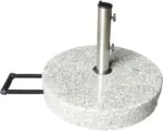Hornbach Schirmständer Soluna 50 kg Ø 48 mm Granit grau