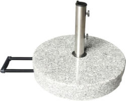 Schirmständer Soluna 50 kg Ø 48 mm Granit grau