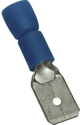 Flachstecker 2,5 mm² blau 25 Stk.