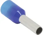 Hornbach Aderendhülse 2,5 mm² isoliert, Hülsenlänge 8 mm, blau, 100 Stk.