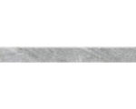 Hornbach Feinsteinzeug Sockelfliese Bet Silver grey 7x60 cm rektifiziert