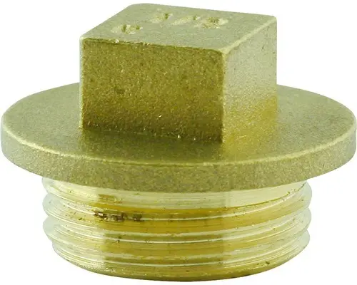Stopfen 1/2" messing