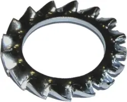 Fächerscheibe AZ, DIN 6798, 12,5 mm galv.verzinkt, 100 Stück