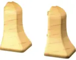 Hornbach Außenecken für Sockelleiste geschäumt 48 mm Buche