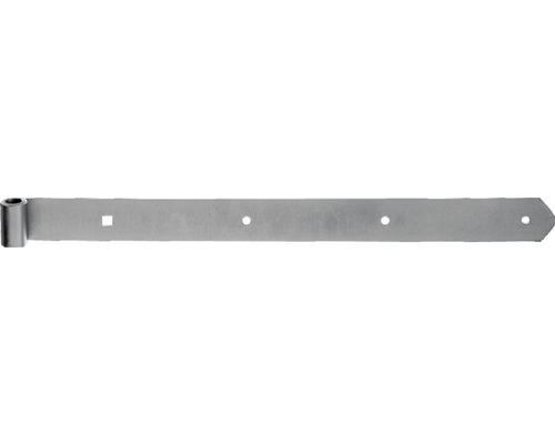 Ladenband Typ 6 gerade Form, halbschwer, 400 x 13 x 40 mm, Edelstahl