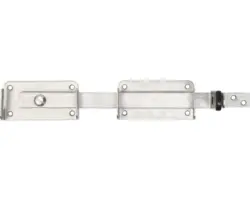 Doppeltorüberwurf 320 x 55 x 115 mm, Edelstahl