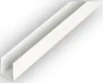 Hornbach U-Profil PVC weiß 10 x 10 x 1 mm 1,0 mm , 1 m