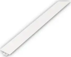 H-Profil PVC weiß 25 x 4 x 12 mm 1,0 mm , 1 m