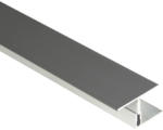 Hornbach Konsta Übergangsprofil Aluminium eloxiert anthrazit für Dielenstärke 20 - 26 mm 22,5x60,2500 mm