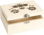 Hornbach Box rechteckig Holz 17x12x8 cm