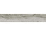 Hornbach Feinsteinzeug Bodenfliese Limewood 23,3x120,0 cm grau matt