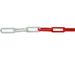 Hornbach Kunststoffkette Pösamo Ø 6 mm, 30 m rot/weiß, im Beutel