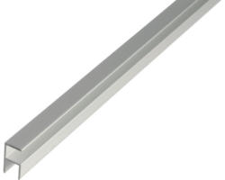 Eckprofil Aluminium silber 8,9 x 16,3 x 1,5 mm 1,5 mm , 2 m