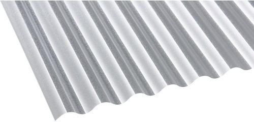 Gutta Acryl Wellplatte Sinus 76/18 C-Struktur klar schlagzäh 3500 x 1045 x 3 mm