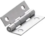 Hornbach Schmales Scharnier, 40x25 mm, Edelstahl matt, 10 Stück