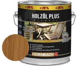 HORNBACH Holzöl Plus teak 3 l (20 % Gratis!)