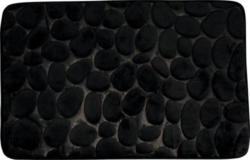 Badteppich Msv Pebbles 40x60 cm schwarz