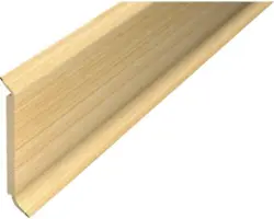 Kernsockelleiste ahorn 2500x60x15 mm