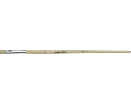 Marabu Künstlerpinsel Robust flach 6,5 mm, Gr. 6