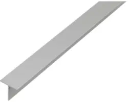 T-Profil Aluminium silber 15 x 15 x 1 mm 1,0 mm , 1 m