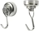 Hornbach Magnethaken Twister 2er-Set silber Ø 25 cm