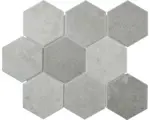 Hornbach Keramikmosaik CIM HX9 CM 25,6x29,55 cm grau