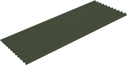 Gutta Bitumenwellplatte Sinus 76/33 grün 2000 x 835 x 2,2 mm