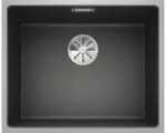 Hornbach Spüle Blanco Subline 500-IF 443x543 mm mit Ablauffernbedienung anthrazit