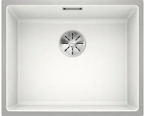 Spüle Blanco Subline 500-IF 443x543 mm mit Ablauffernbedienung weiß