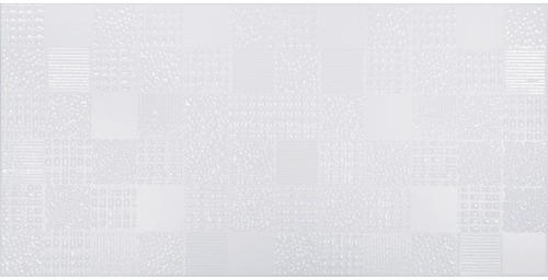 Steinzeug Dekorfliese Torino 30,0x60,0 cm weiß matt