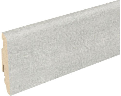 SKANDOR Sockelleiste Adana Wood grau FOFA823 FU60L 19 x 58 x 2400 mm