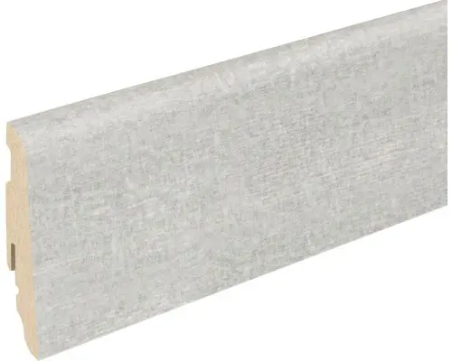 SKANDOR Sockelleiste Adana Wood grau FOFA823 FU60L 19 x 58 x 2400 mm