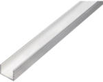 Hornbach U-Profil Aluminium silber 30 x 20 x 2 mm 2,0 mm , 1 m