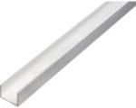 Hornbach U-Profil Aluminium silber blank 15 x 10 x 1,5 mm 1,5 mm , 1 m