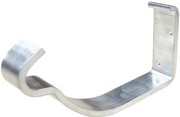 PRECIT Rinneneisen Aluminium natur Weissaluminium RAL 9006 NW 125 mm 80 mm