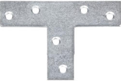 Flachverbinder T-Form, 70 x 50 x 16 mm, sendzimirverzinkt