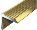 Hornbach Treppenprofil Aluminium gold 21 x 21 x 1,8 mm 1,8 mm , 1 m