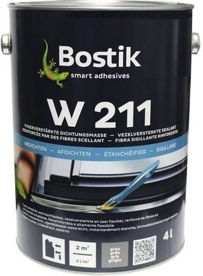 Bostik W 211 Faserverstärkte Dichtungsmasse 4 L