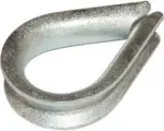 Hornbach Kauschen 3 mm Edelstahl, 50 St.