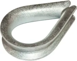 Kauschen 6 mm Edelstahl, 50 St.