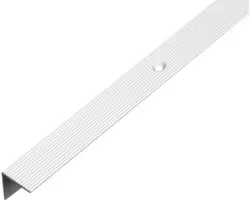 Treppenprofil Aluminium silber 19 x 20 x 1,8 mm 1,8 mm , 2 m