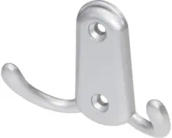 Haken matt/verchromt L 55 mm x B 78 mm x H 22 mm