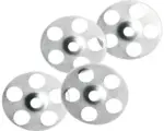 Hornbach Jackon Dämmplattenteller Edelstahl Ø 36 mm Pack = 100 Stk