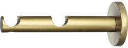Wandträger 2-läufig für Carpi gold-optik Ø 16 mm 12 cm lang
