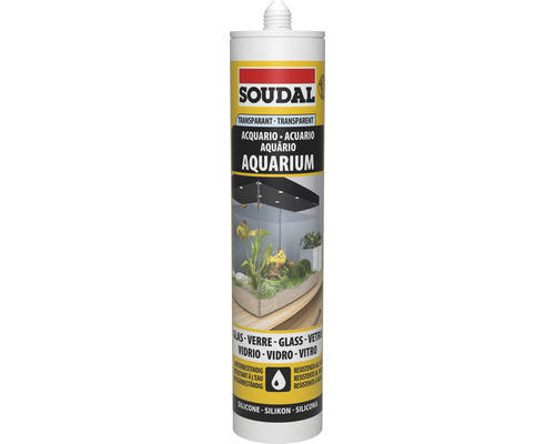 Soudal Aquarium Silikon transparent 290 ml